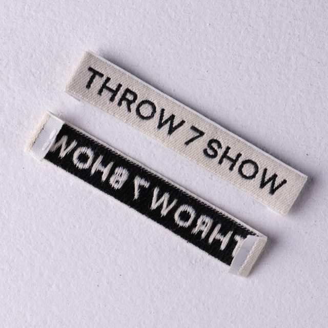 Cotton woven labels