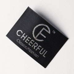 Texture  satin woven label