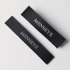 Texture  satin woven label