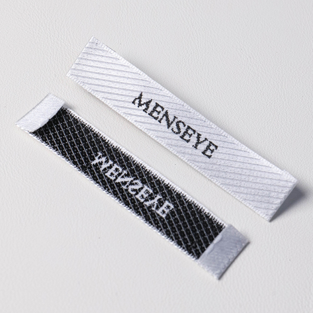 Texture  satin woven label