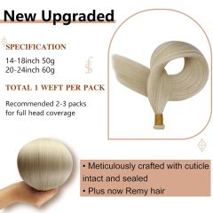 Genius Weft-Hair extensions（50g）