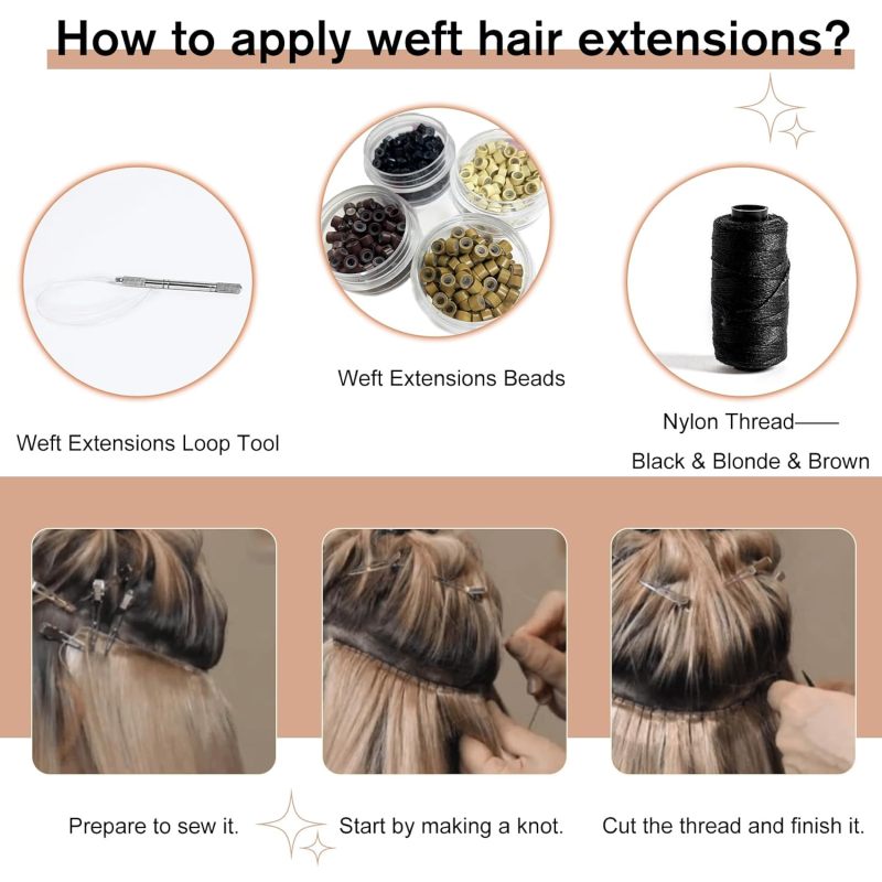 Genius Weft-Hair extensions（50g）