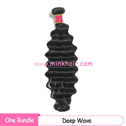 Mink Hair Weave Wholesale 100% Virgin Human Hair Bundle Deep Wave Brazilian Hair