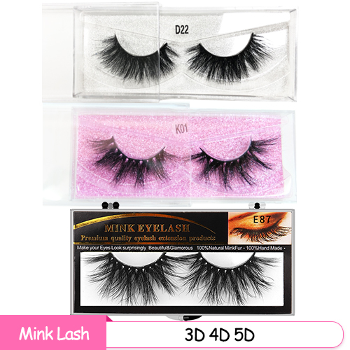 3D 4D Premium Mink Lashes and 25mm 5D Mink Lash Vendors Handmade Lashes Extensions