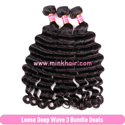 Wholesale Loose Deep Wave 3 Bundle Deals