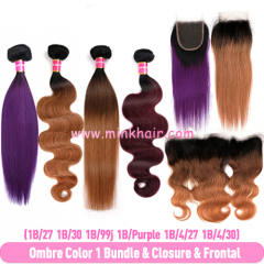 New Brazilian Ombre Three Tone Hair And Tone Tone Hair