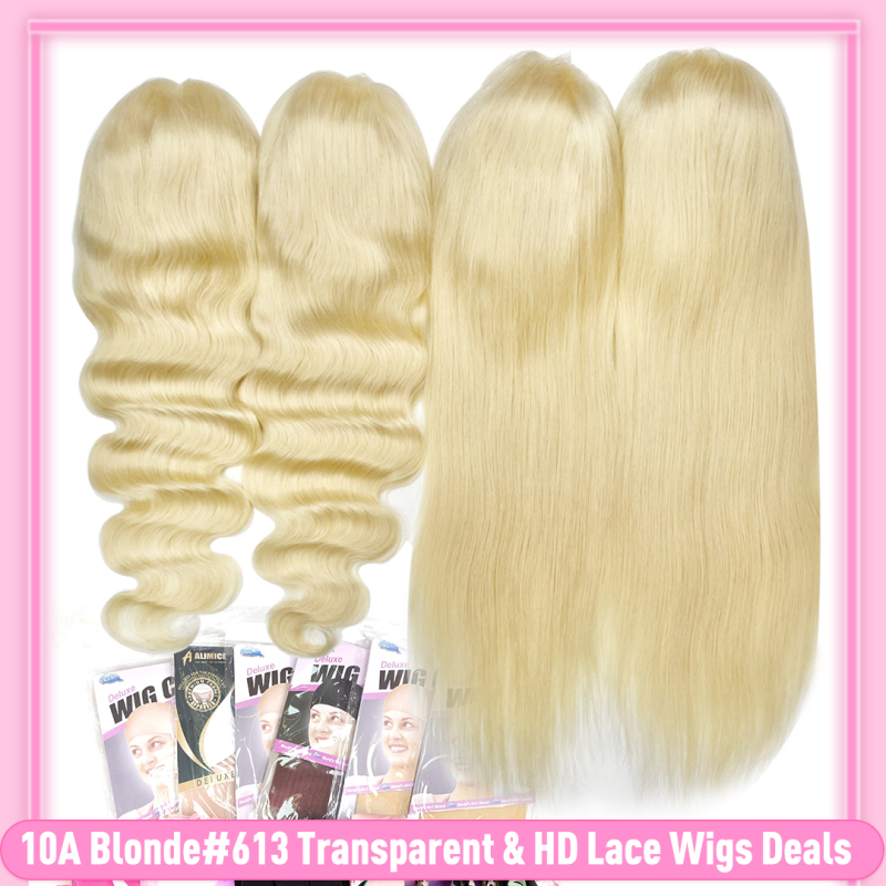 10A Blonde#613 Wigs Deals  (Textures can be mixed:Pls contact us after payment) (Ready to Ship)