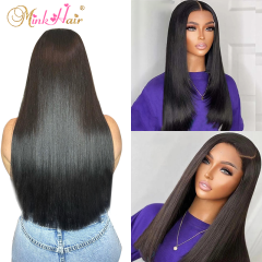 Double Drawn #1B & #613 Color Lace Wig HD Transparent 13x4 & 13x6 Full Frontal Wig 100% Human Raw Hair