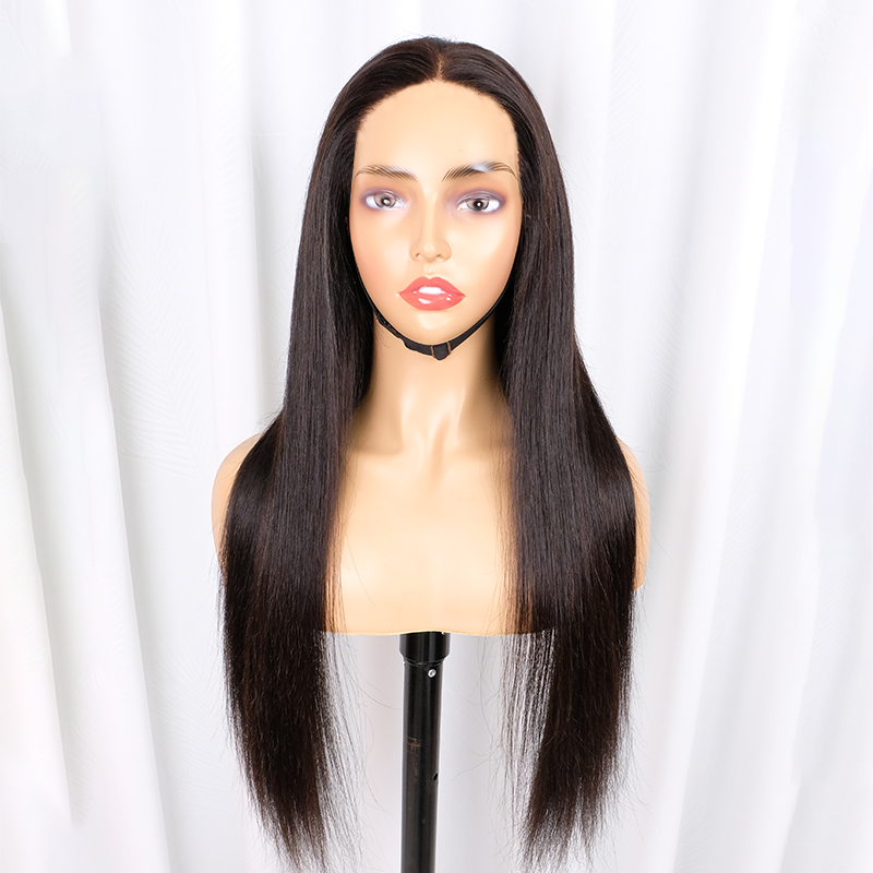 New Wear Go Wigs Bleached Knots Glueless Transparent Lace Full Frontal Wigs Closure Wigs