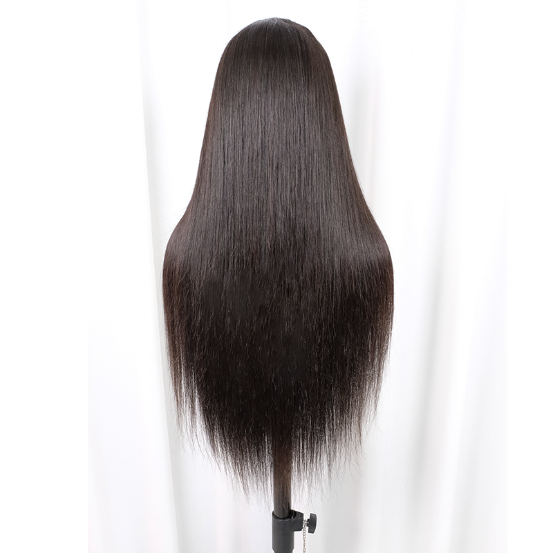 New Wear Go Wigs Bleached Knots Glueless Transparent Lace Full Frontal Wigs Closure Wigs