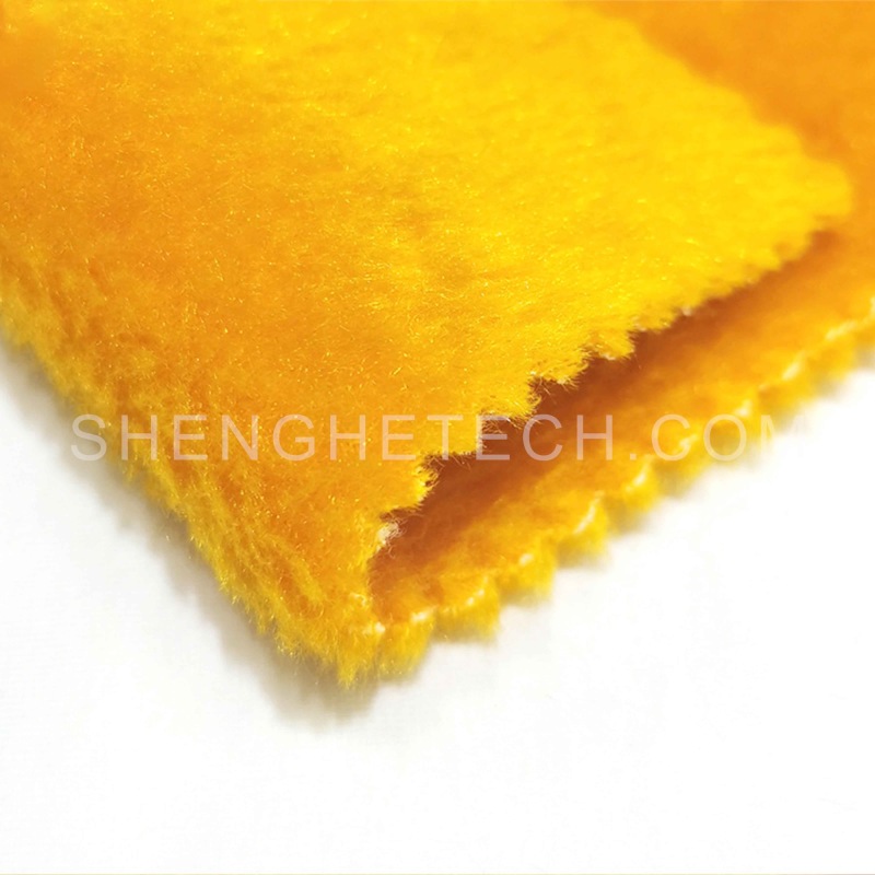Polyimide brushed fabric