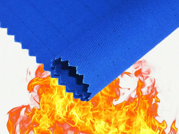Why are flame retardant fabrics flame retardant?