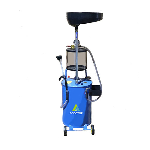 80L Air-operated Pneumatic Waste Oil Extractor Collector Car Change Oil Machine Portable Extended Waste Oil Drainer With Tank