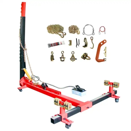 Auto Body Frame Machine Pulling Jack Portable Car Collision Bench