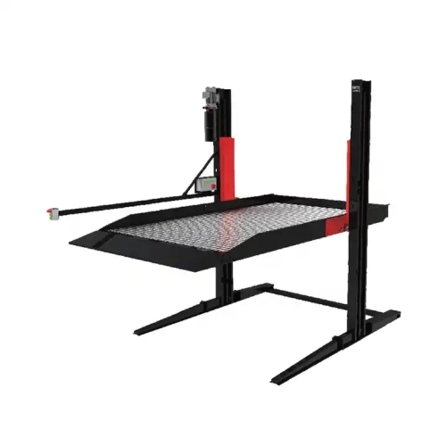 Vertical Parking Equipment Duplex Lift Car Stacker 2 Post Parking Lift In Garage