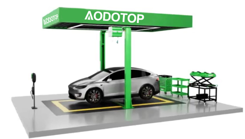 Alternative Energy Car Repair Station, New Energy Car Repair Lift, Car Cabinet