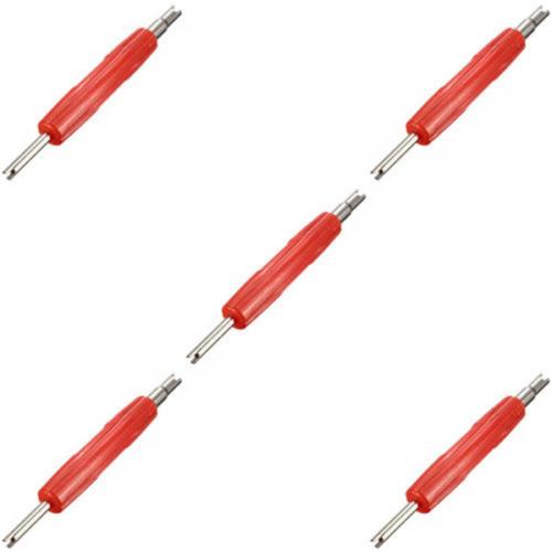 1pc Tire Valve Core Wrench Double Heads Remover Install A/C and Auto Truck Motorcycle Repair Tool Car Mechanics Screwdriver