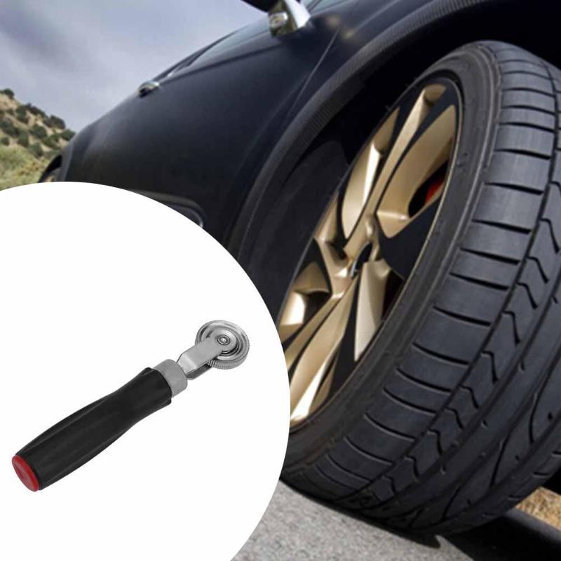 Car Tyre Repair Tube Patch Stitch Wheel Roller Rubber Handle Puncture Tool