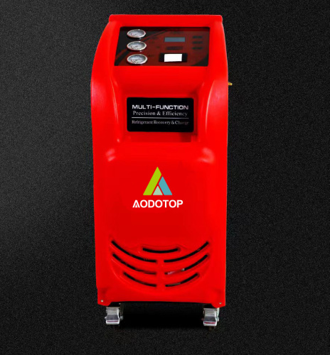 Car AC Recharge Recovery Machine A/C Air Conditioning Flush Refrigerant ...