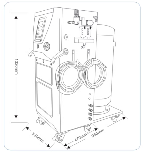 Nitrogen Tire Inflating Machine Generator