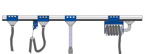 Spring Operated Exhaust Reel
