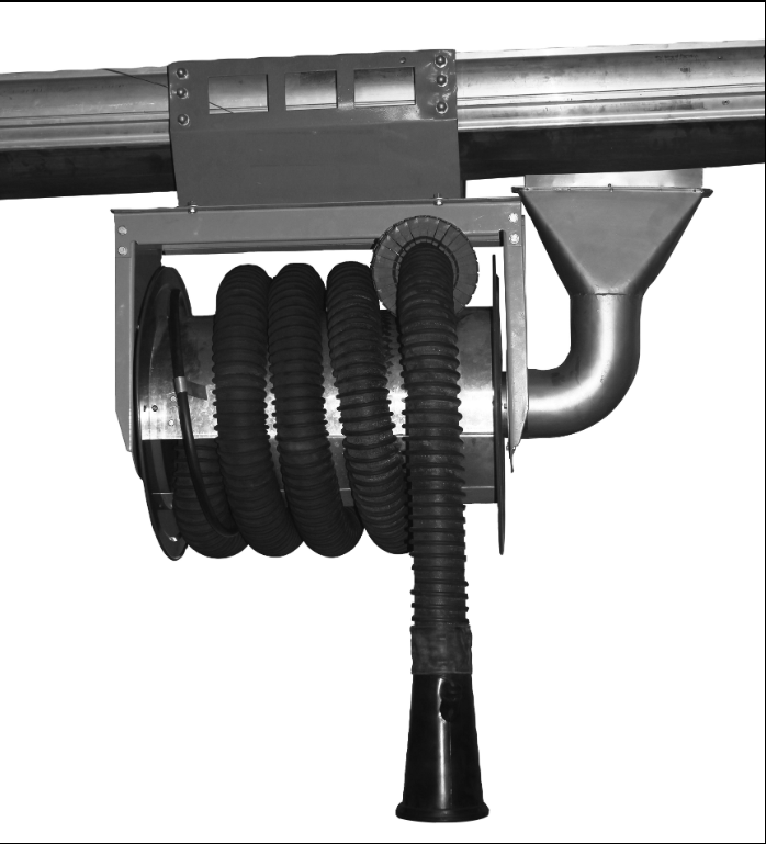 Spring Operated Exhaust Reel