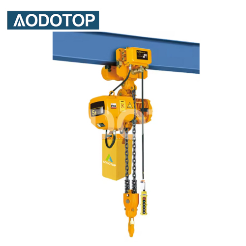 Hydraulic Chain Hoist Ceiling Mounted Remote Control