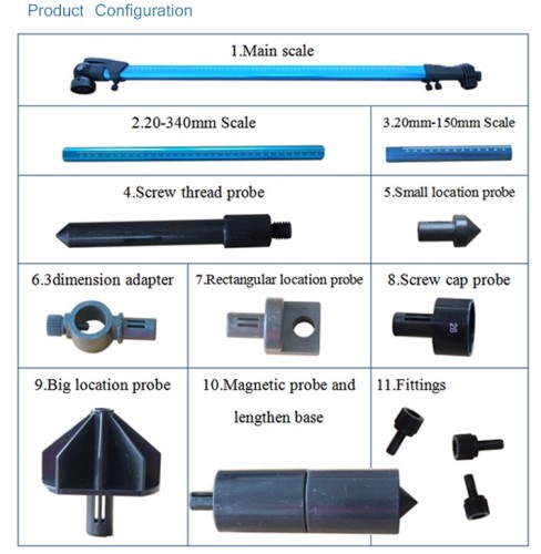 2D Vehicle Measuring System Auto Collision Center Measurement