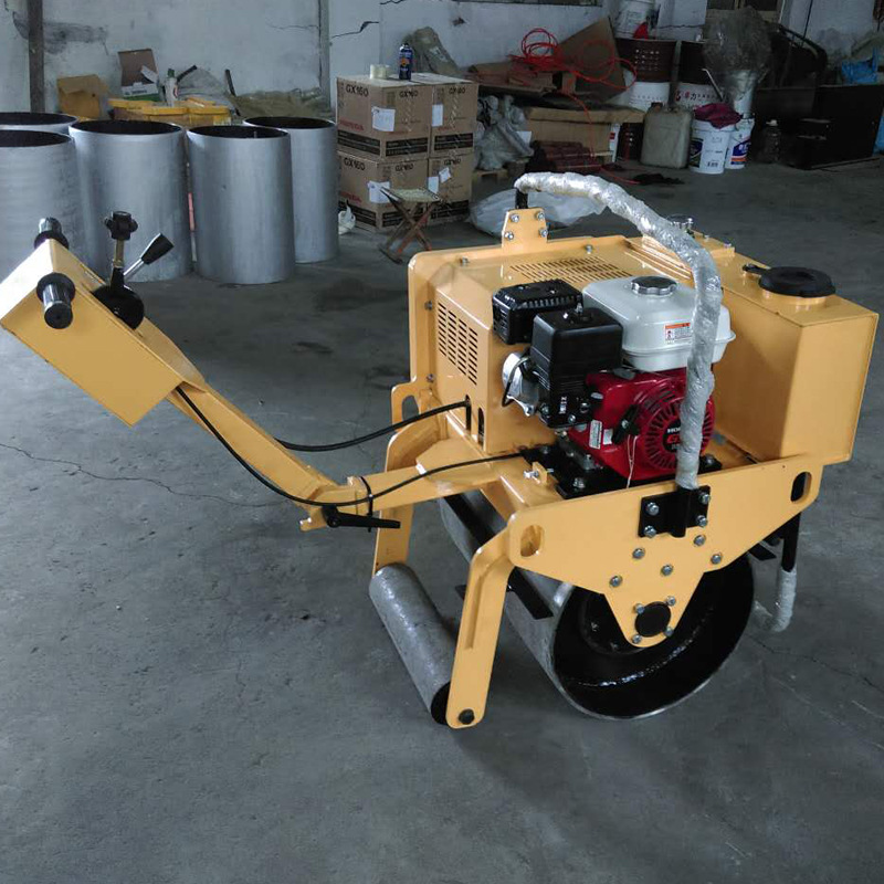 Road Roller Double Drum Compactor Industrial