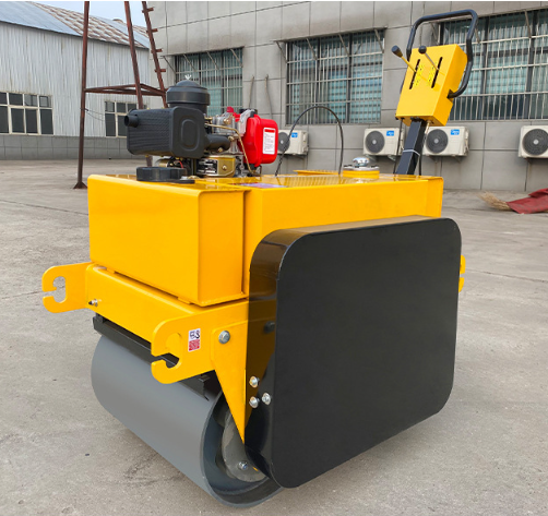 Road Roller Double Drum Compactor Industrial