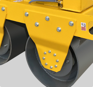 Road Roller Double Drum Compactor Industrial