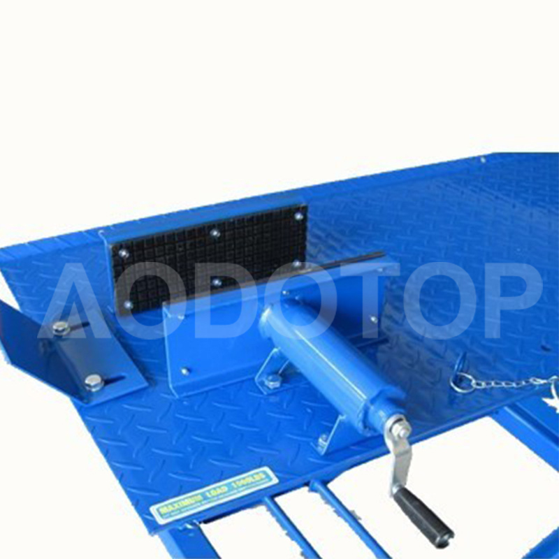 Motorcycle Scissor Lift Hydraulic Scooter Repair Bench