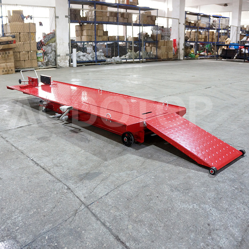 Motorcycle Scissor Lift Hydraulic Scooter Repair Bench