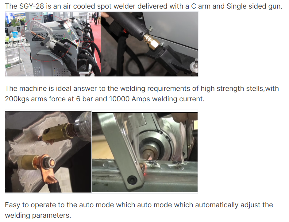 Double-sided Spot Welder Machine
