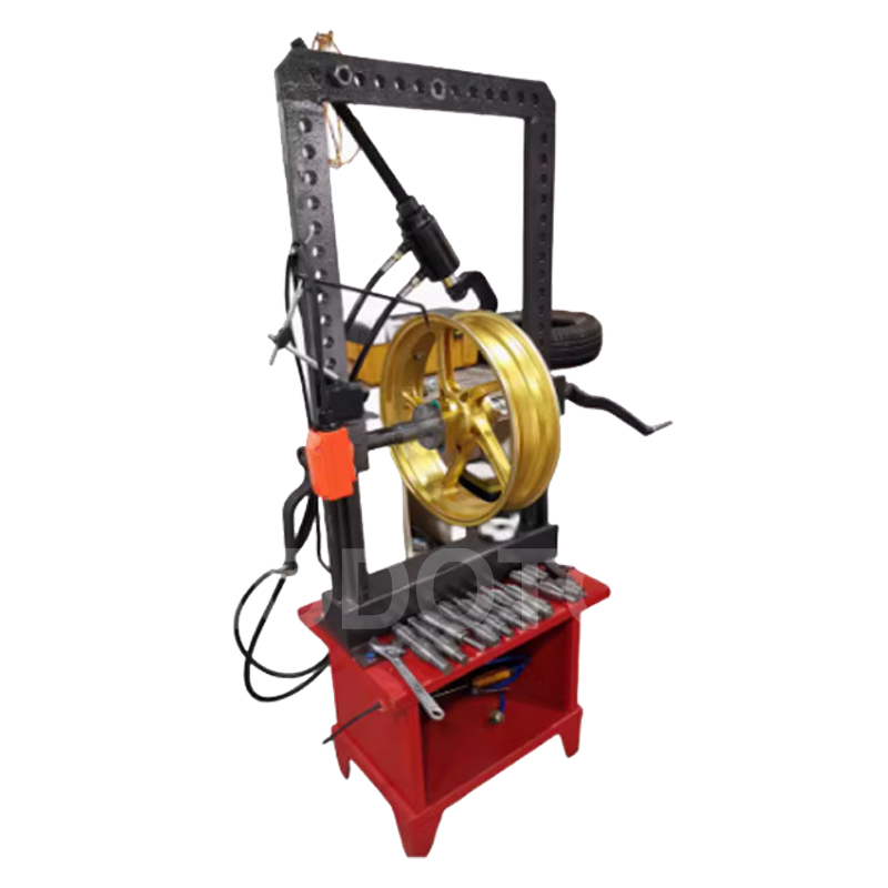 Motorcycle Wheel Rim Straightening Machine Scooter Tire Repair Skimming Equipment