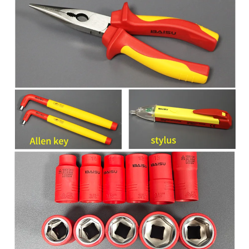 EV Vehicle Repair Tools Cabinet 1000V VDE Insulated Tool Combo
