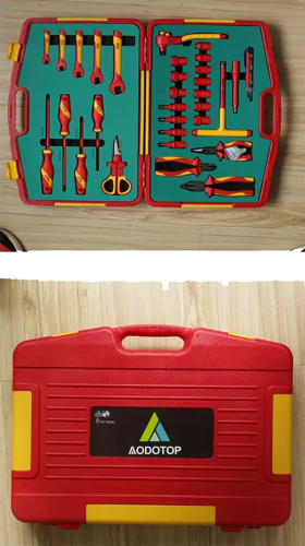EV Vehicle Repair Tools Cabinet 1000V VDE Insulated Tool Combo