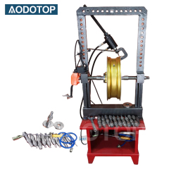 Motorcycle Wheel Rim Straightening Machine Scooter Tire Repair Skimming Equipment