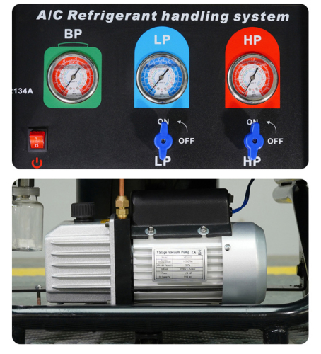 Aircond Flushing Machine Vehicle Air Conditioner Refrigerant RecyclingEquipment