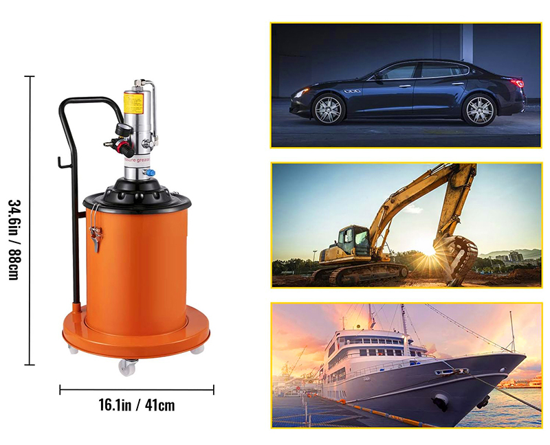 Industrial Auto Repair Shop Grease Pump