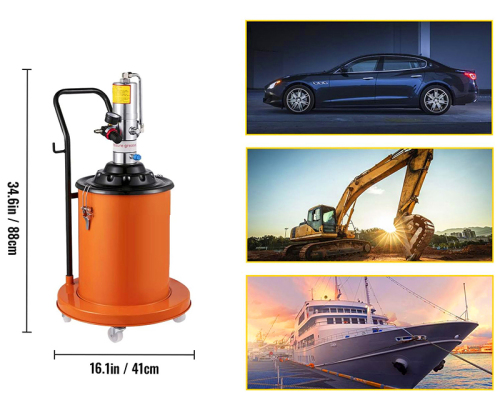 Industrial Auto Repair Shop Grease Pump
