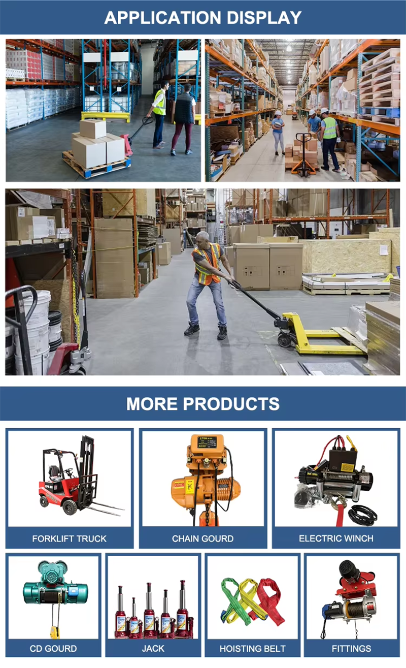 Lithium Battery Off-road Hand Pallet Trucks Hydraulic Electric Lifter