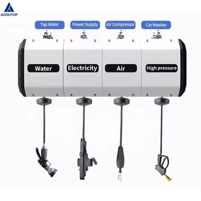 Auto Beauty Shop Hose Reel Combination Multifunction Car Washing Equipment
