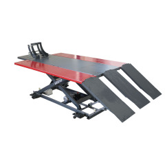 Motorcycle Scissor Lift with Extended Platform