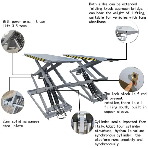 Ultra Thin Scissor Lift Full Rise Scissor Hoist,Sissor Lift