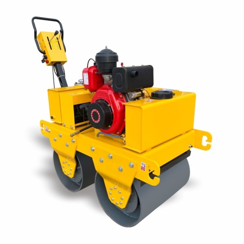 Road Roller Double Drum Compactor Industrial