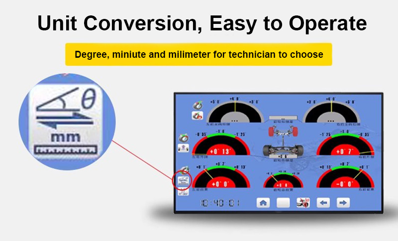High Accuracy Automatic Wheel Alignment
