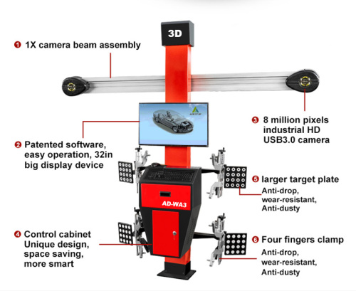 High Accuracy Automatic Wheel Alignment