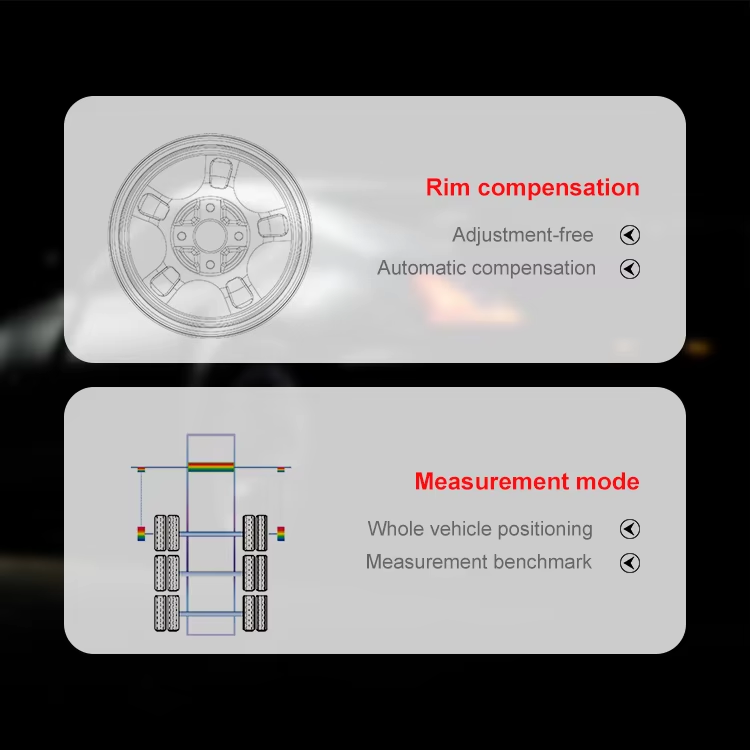 3D Truck Wheel Alignment Machine Advanced Semi-truck Tire Aligner