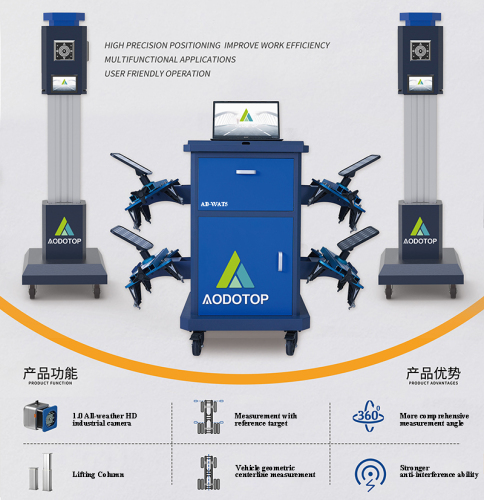 3D Truck Wheel Alignment Machine Advanced Semi-truck Tire Aligner